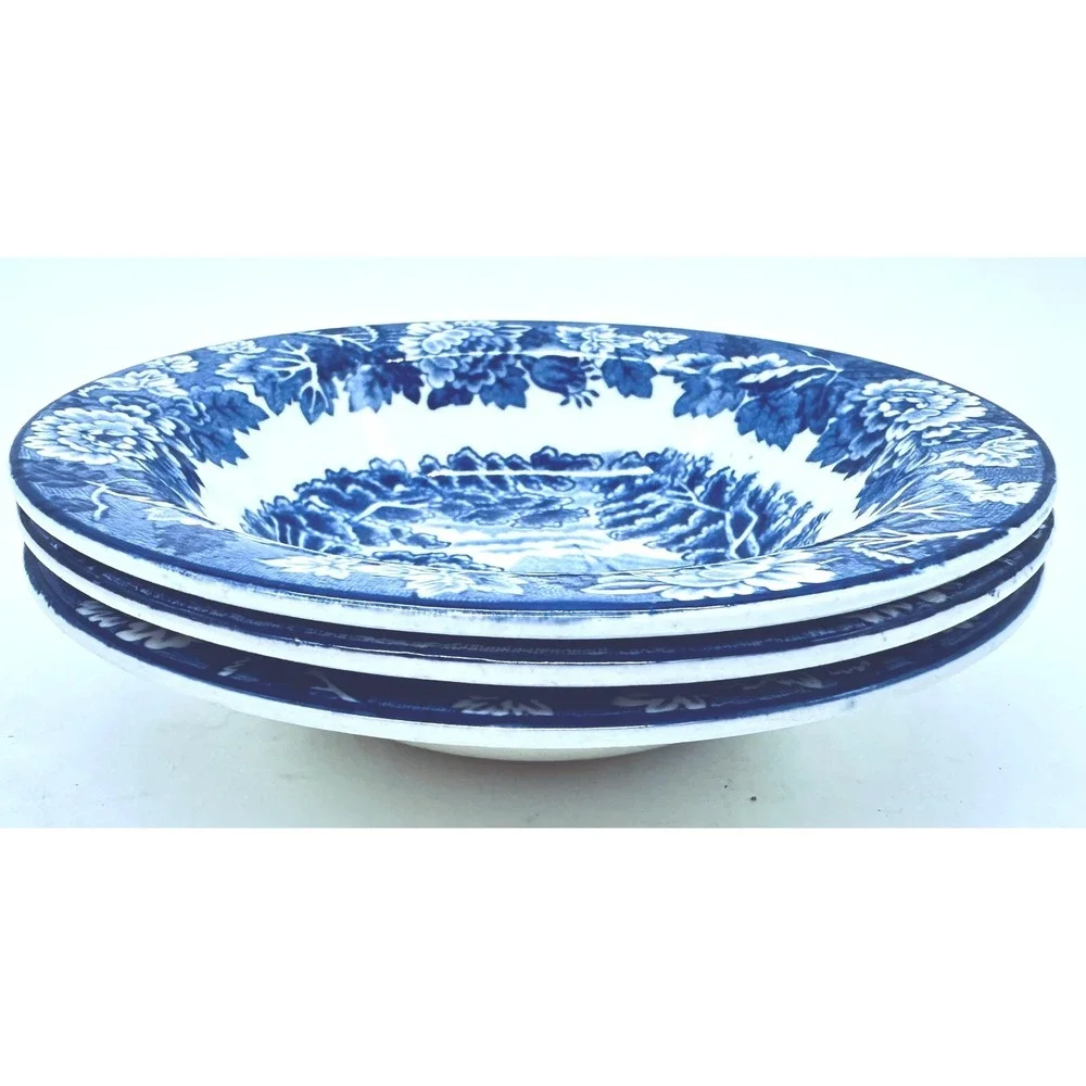 Wood & Sons English Scenery Blue White 5.25